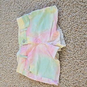 BOGO Girls 12 Tie Dye Denim Short Epic Threads
